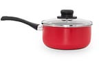 Panela Multiflon Antiaderente de Alumínio Vermelho 20cm 2,7L Gourmet