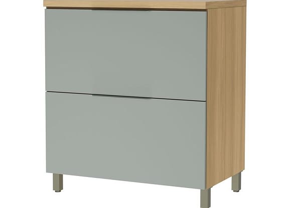 Balcão de Cozinha Nesher 100% MDF 1 Porta 1 Gaveta Marquesa