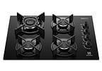 Cooktop 4 Bocas a Gás Electrolux Preto Experience KE4GC