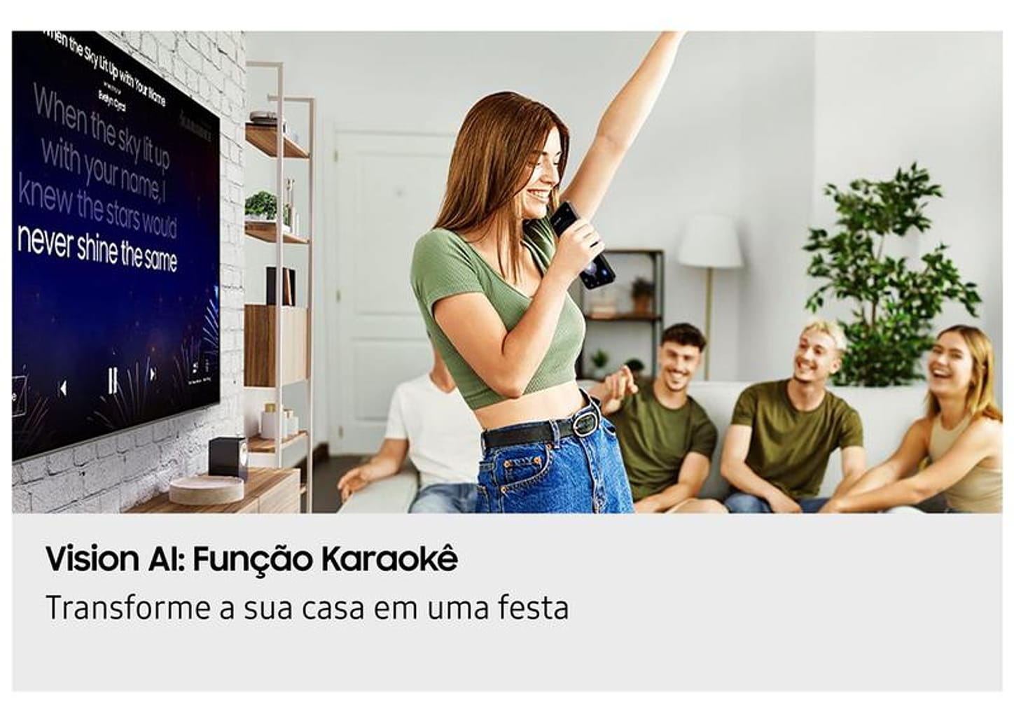 Smart TV 50" Samsung 4K QLED QN50Q7FAAGXZD Tizen Q4 AI 3 HDMI