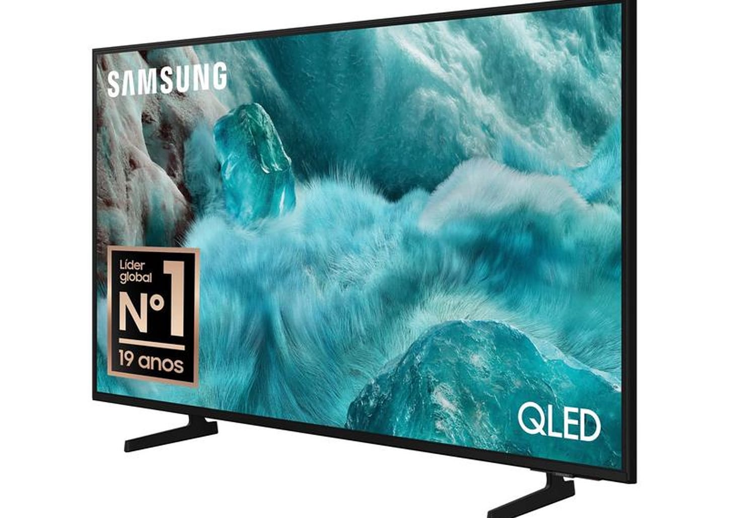 Smart TV 50" Samsung 4K QLED QN50Q7FAAGXZD Tizen Q4 AI 3 HDMI