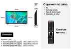 Smart TV 32" Samsung HD 32H5000F Tizen com Alexa 2 HDMI