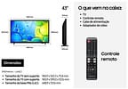 Smart TV 43" Samsung Full HD 43F6000F Tizen Hyper Real com Alexa 2 HDMI