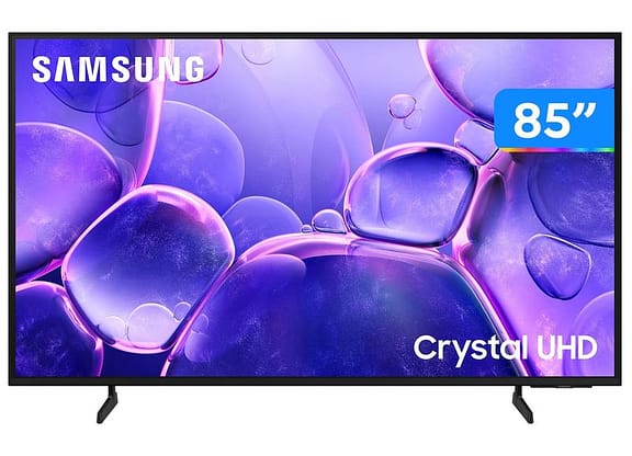 Smart TV 85" Samsung Crystal UHD 85U8600F 4K Tizen 3 HDMI