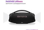 Caixa de Som Aiwa Boombox Plus AWS-BBS-01-B Bluetooth Amplificada 200W USB