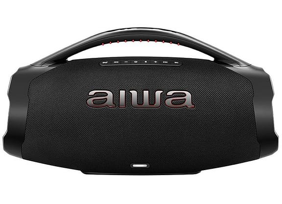 Caixa de Som Aiwa Boombox Plus AWS-BBS-01-B Bluetooth Amplificada 200W USB
