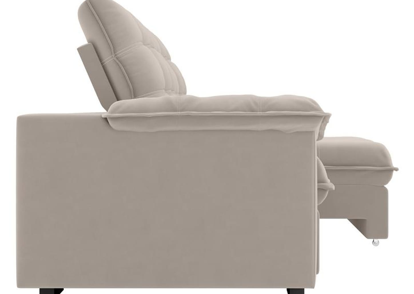 Sofá 4 Lugares Retrátil Reclinável Veludo Vancouver Besthouse