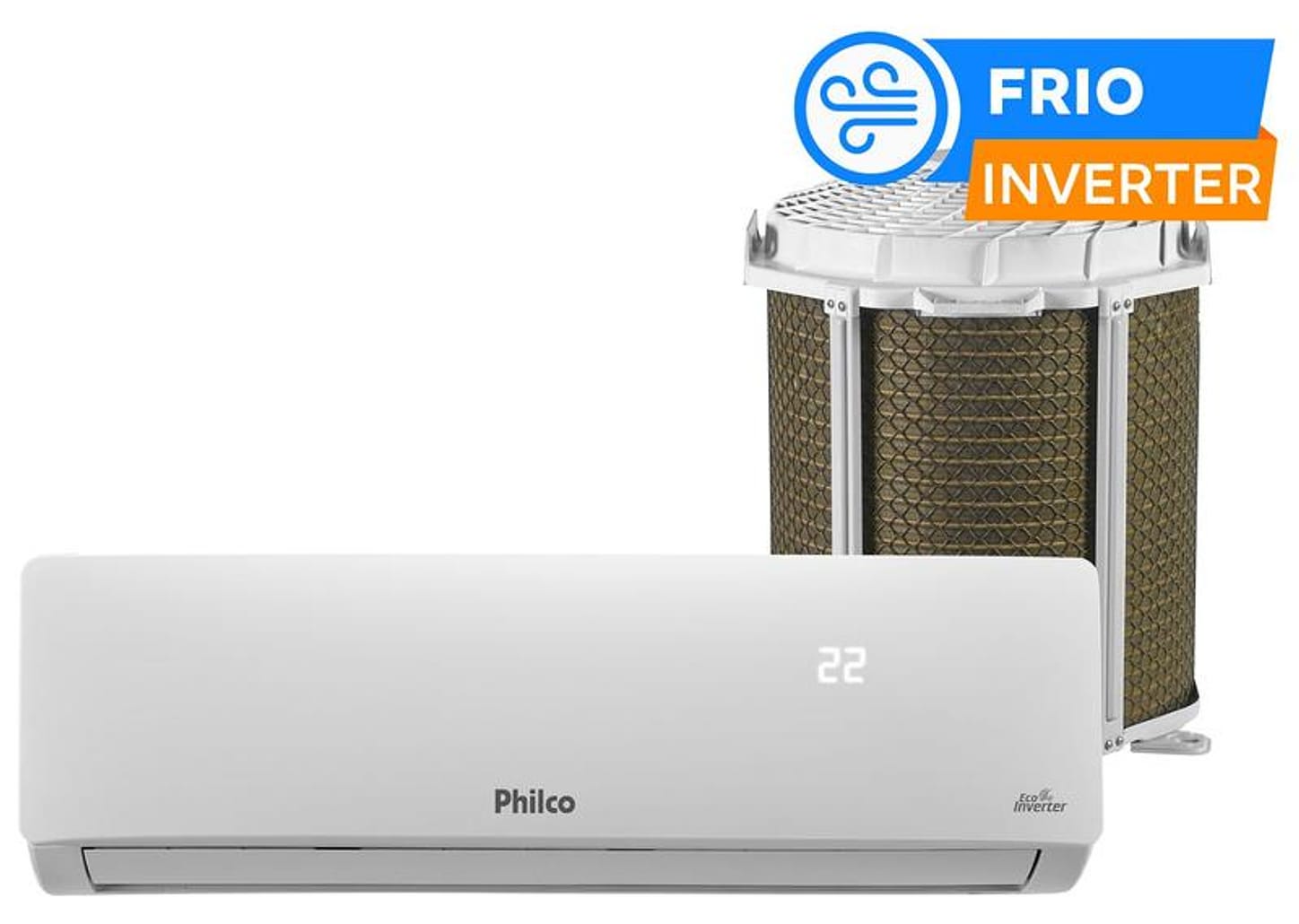 Ar-condicionado Split 9000BTUs Philco Inverter Frio PAC9FC