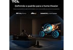 Smart TV 75" TCL 4K UHD MiniLED 75C6K 120Hz Google TV AiPQ Google Assistente 4 HDMI 2 USB