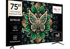 Smart TV 75" TCL 4K UHD MiniLED 75C6K 120Hz Google TV AiPQ Google Assistente 4 HDMI 2 USB