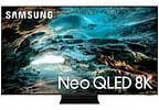 Smart TV 75” 8K NEO QLED Mini Led Samsung 75QN800A 120hz Som em Movimento Plus Única Conexão