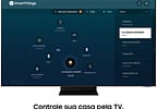 Smart TV 75” 8K NEO QLED Mini Led Samsung 75QN800A 120hz Som em Movimento Plus Única Conexão