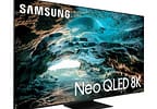 Smart TV 75” 8K NEO QLED Mini Led Samsung 75QN800A 120hz Som em Movimento Plus Única Conexão