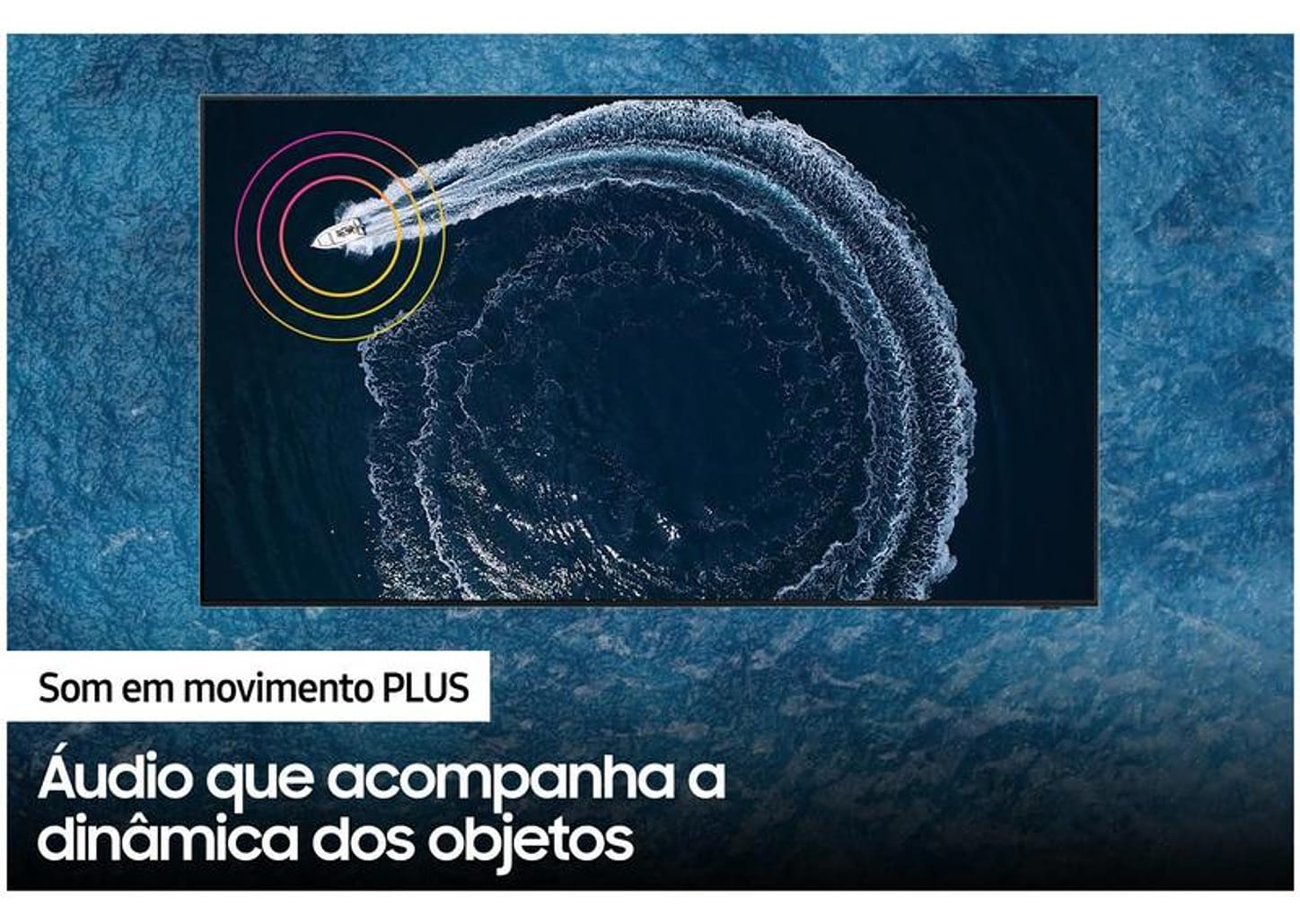 Smart TV 75” 8K NEO QLED Mini Led Samsung 75QN800A 120hz Som em Movimento Plus Única Conexão