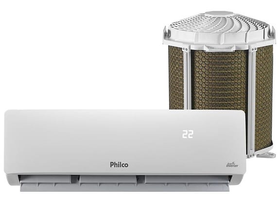 Ar-condicionado Split 12.000 BTUs Philco Inverter Frio Hi Wall PAC12FC INT