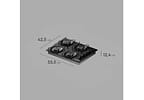 Cooktop 4 Bocas a Gás Continental Preto KC4GR