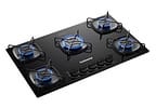 Cooktop 5 Bocas a Gás GLP Continental Preto KC5GR