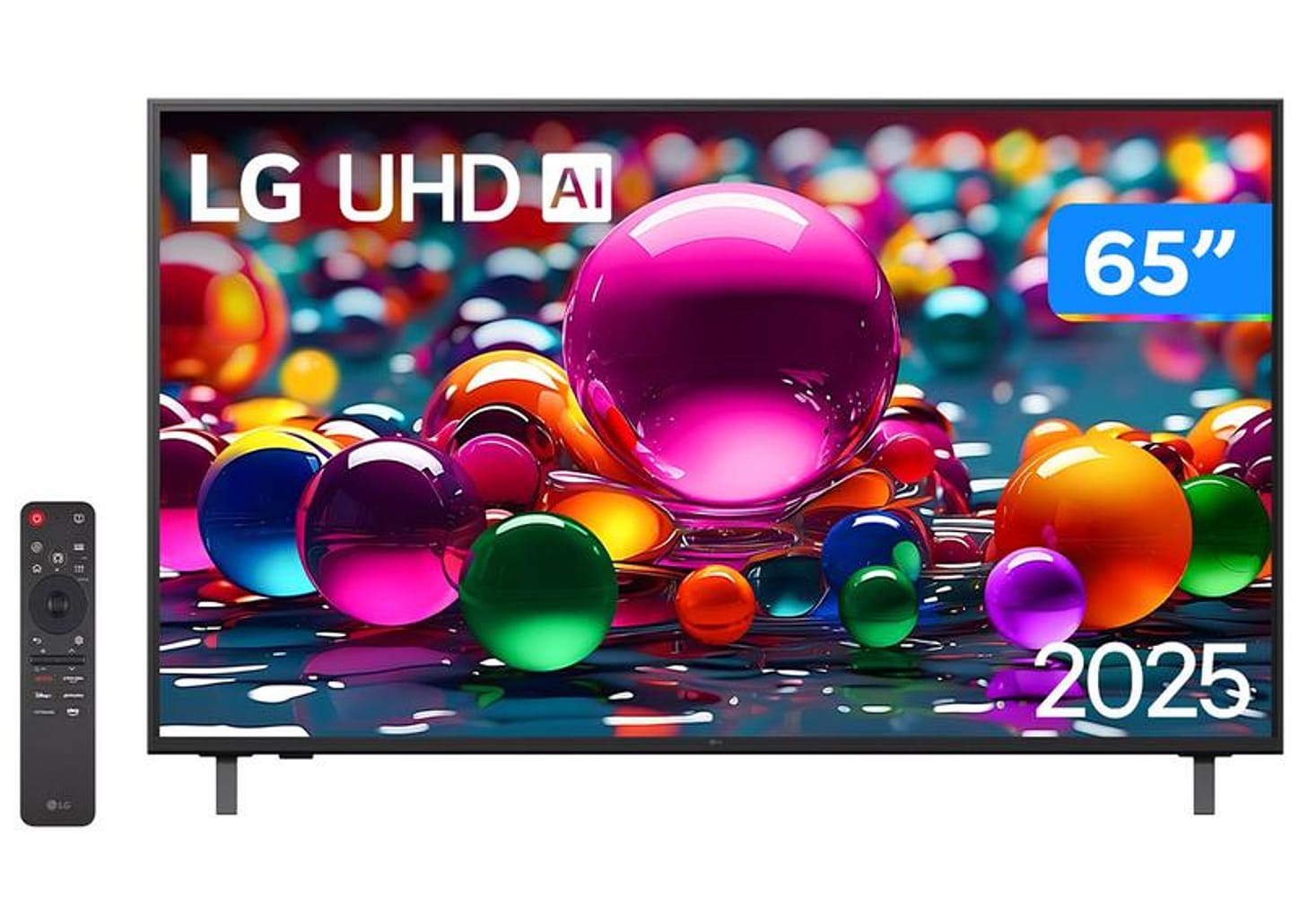 Smart TV 65" LG 4K Ultra HD 65UA8550PSA webOS 25 AI Processor 4K Gen8 com Alexa 3 HDMI