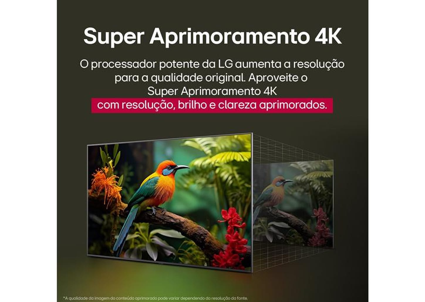 Smart TV 43" LG 4K Ultra HD 43UA7500PSA webOS 25 AI Processor 4K Gen8 com Alexa 3 HDMI