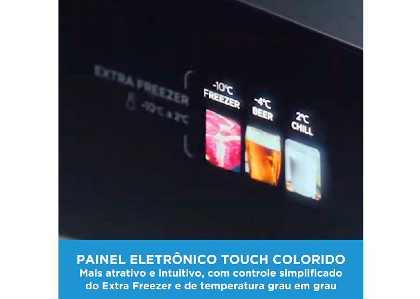 Geladeira/Refrigerador Midea Frost Free Duplex Branca 491L MD-RT650EVK013 Inverter