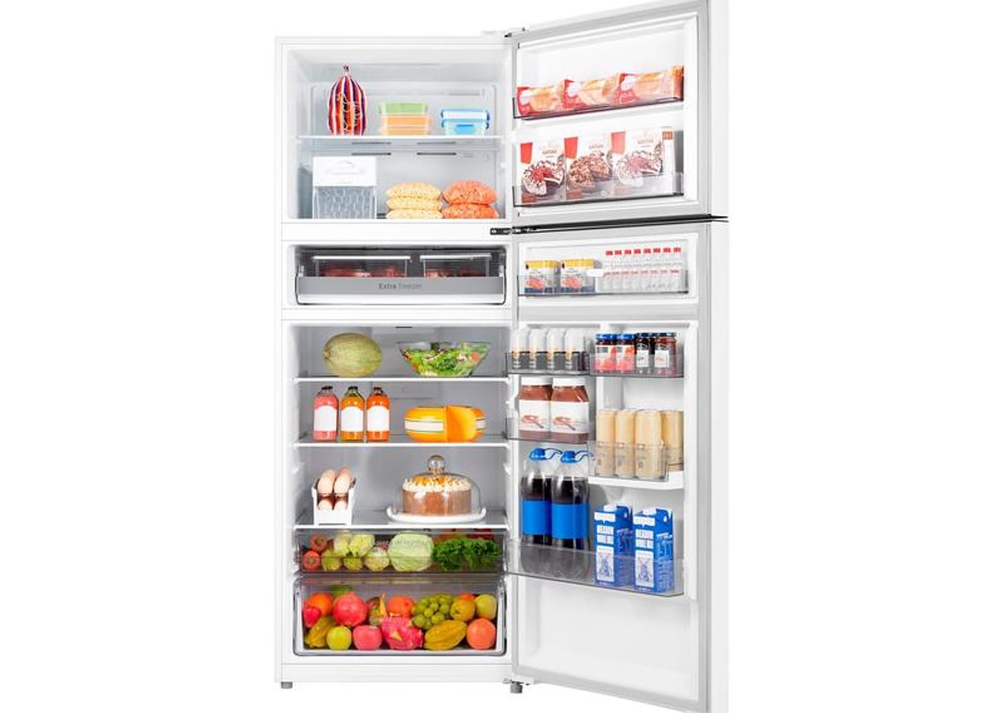 Geladeira/Refrigerador Midea Frost Free Duplex Branca 491L MD-RT650EVK013 Inverter