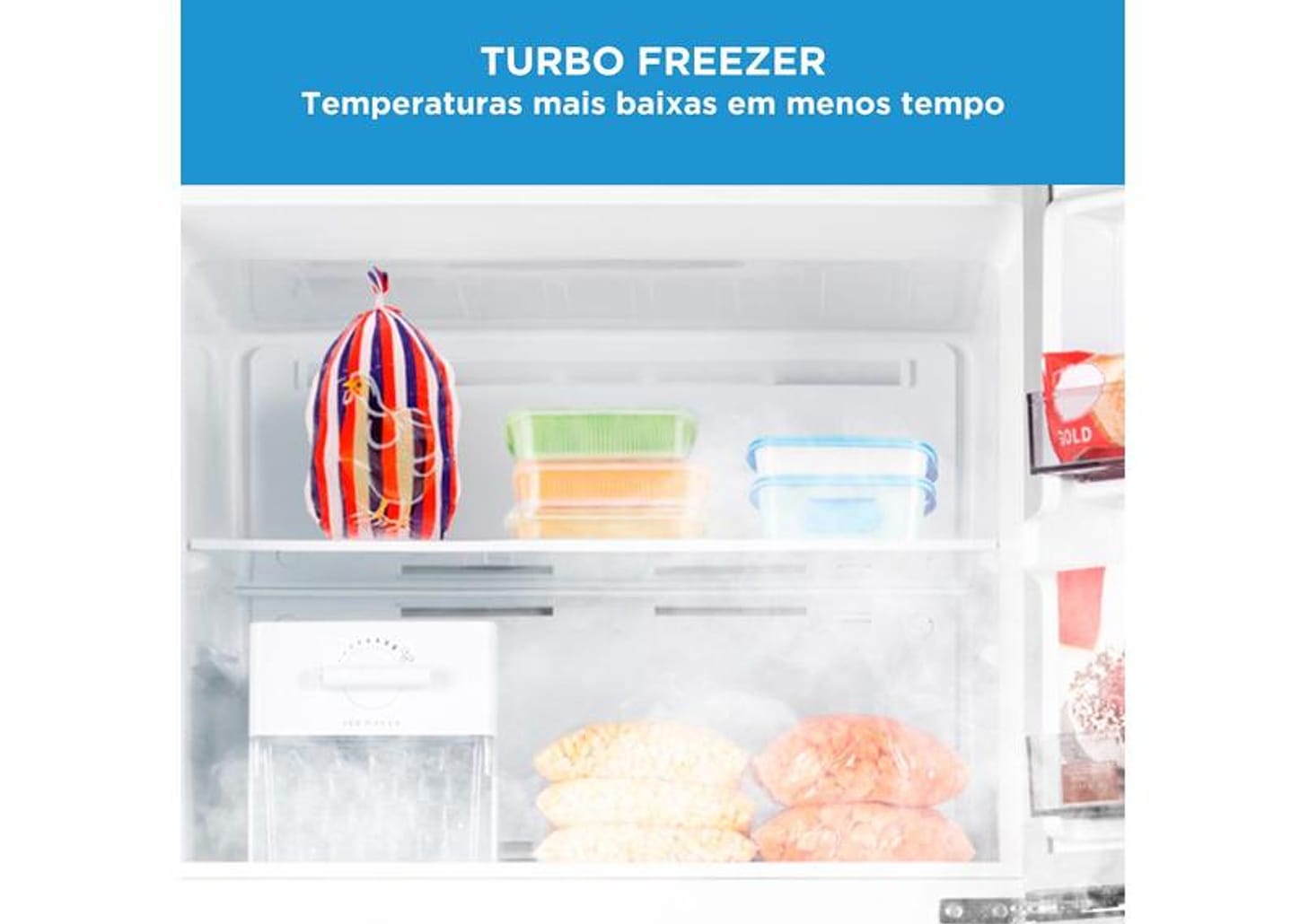 Geladeira/Refrigerador Midea Smart Frost Free Duplex Inox 491L MD-RT650EVK463 Inverter