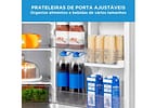 Geladeira/Refrigerador Midea Smart Frost Free Duplex Inox 491L MD-RT650EVK463 Inverter
