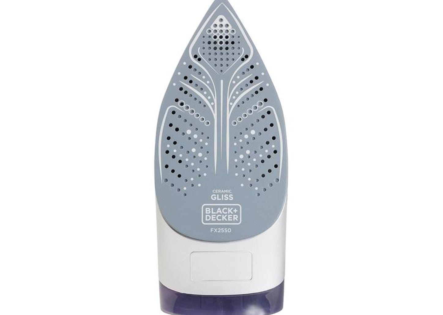 Ferro de Passar Roupa a Vapor e a Seco Black+Decker FX2550 Roxo e Branco