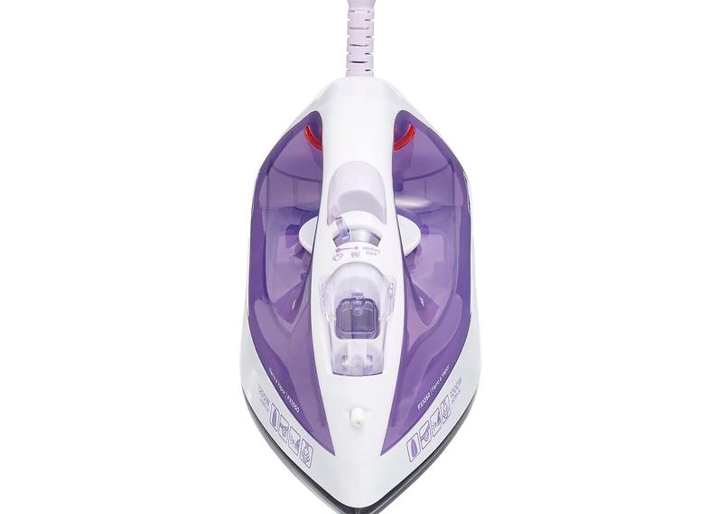 Ferro de Passar Roupa a Vapor e a Seco Black+Decker FX1050 Branco e Roxo