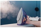 Ferro de Passar Roupa a Vapor e a Seco Black+Decker FX2550 Roxo e Branco