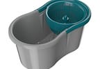 Mop Giratório FlashLimp Fit com Balde - Microfibra