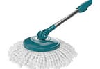 Mop Giratório FlashLimp Fit com Balde - Microfibra