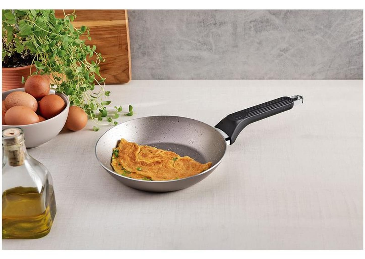 Jogo de Panelas Tramontina Antiaderente de Alumínio Amêndoa Milazzo