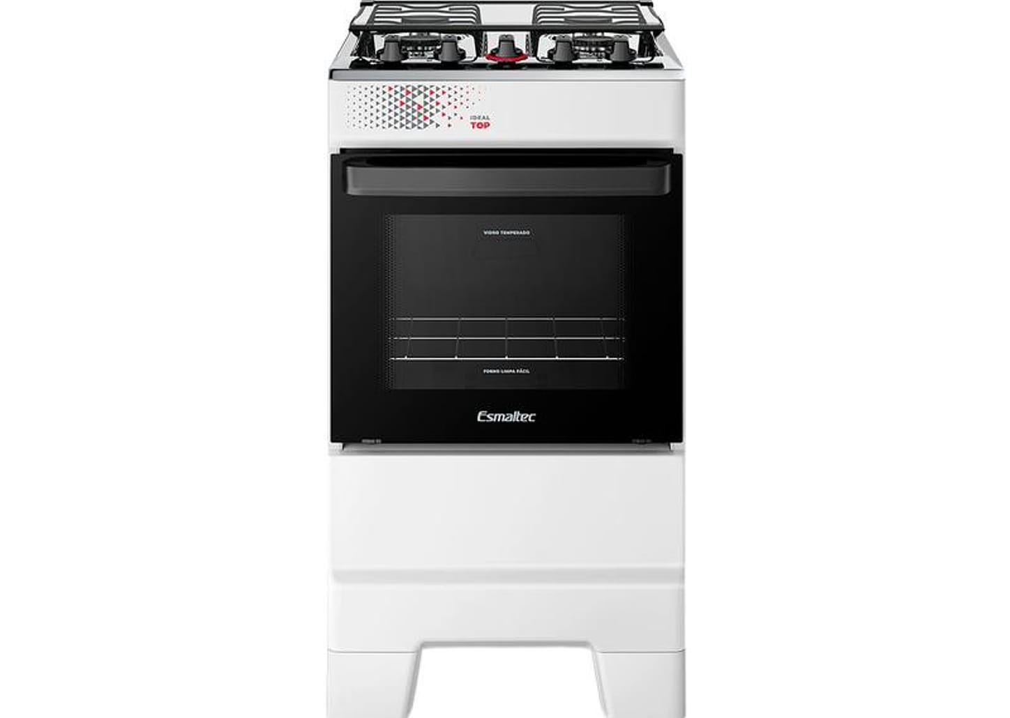 Fogão 4 Bocas Esmaltec Esmaltec Ideal Top T4IAB