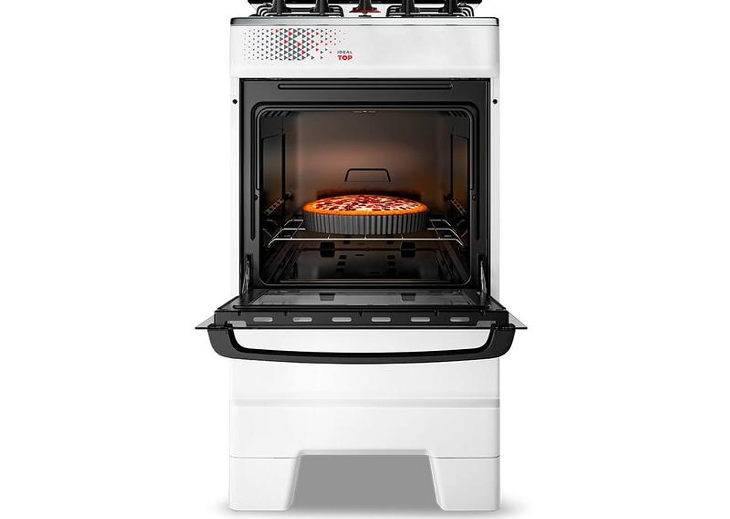 Fogão 4 Bocas Esmaltec Esmaltec Ideal Top T4IAB