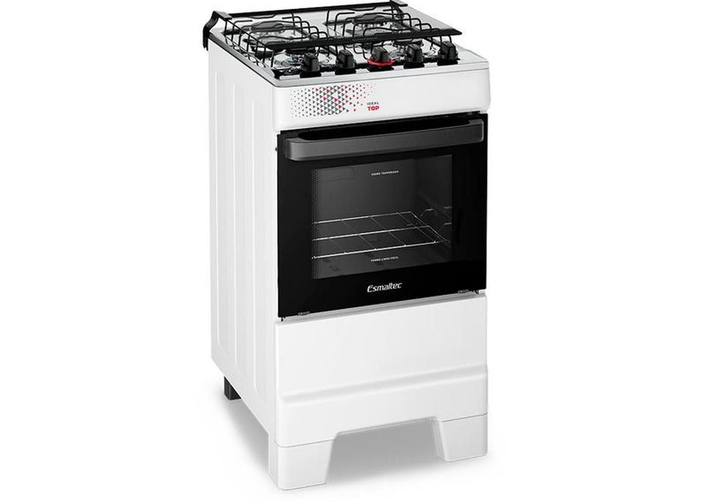 Fogão 4 Bocas Esmaltec Esmaltec Ideal Top T4IAB