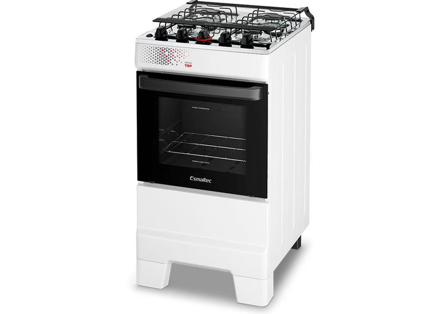 Fogão 4 Bocas Esmaltec Esmaltec Ideal Top T4IAB