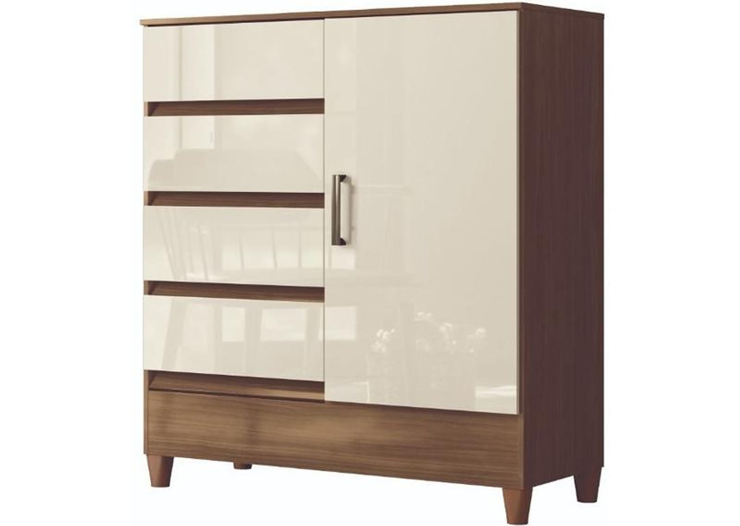 Cômoda 4 Gavetas Santos Andira Fit