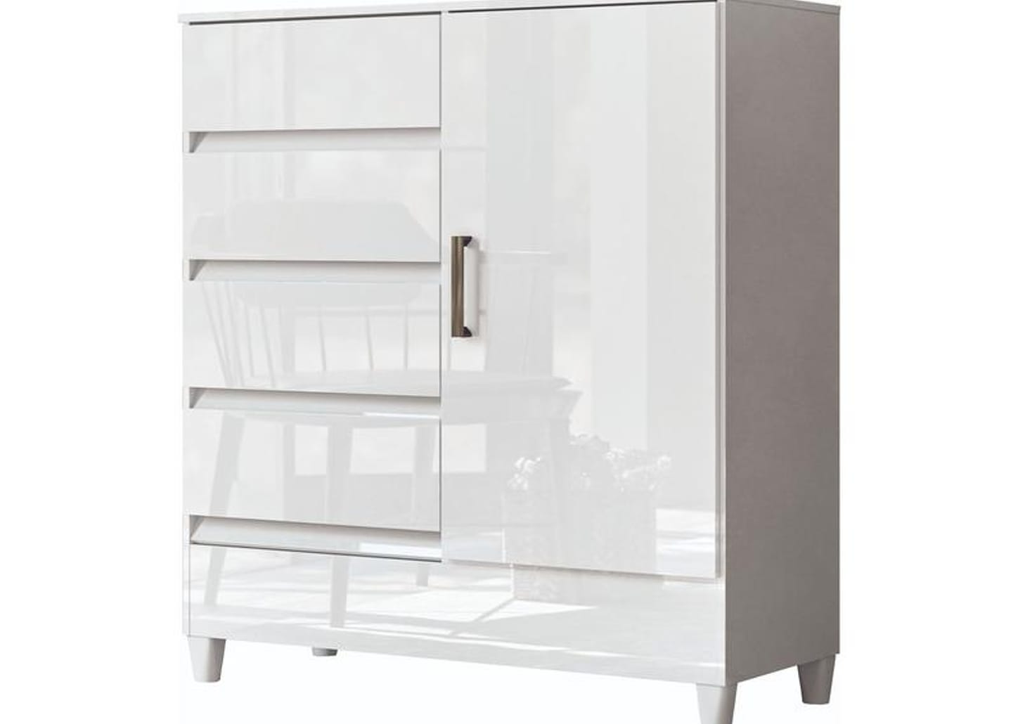 Cômoda 4 Gavetas Santos Andira Fit