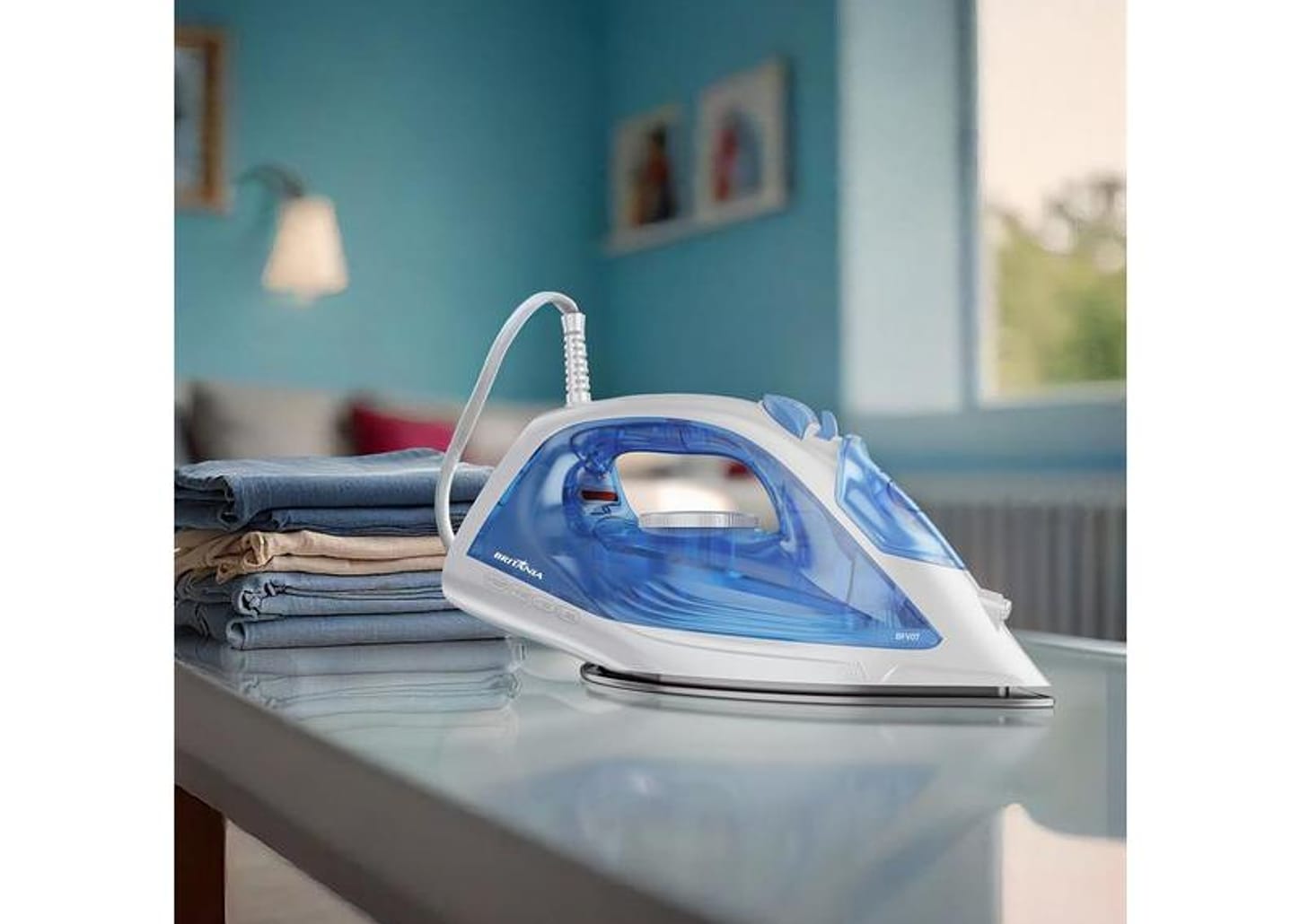 Ferro de Passar Britânia BFV07 Azul 63602096