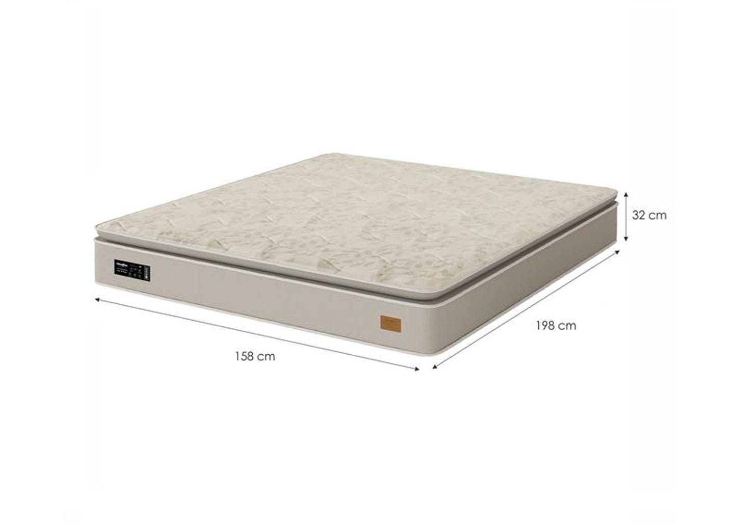 Colchão Queen Umaflex de Molas Ensacadas 32x158x198cm Sonno Di Firenze
