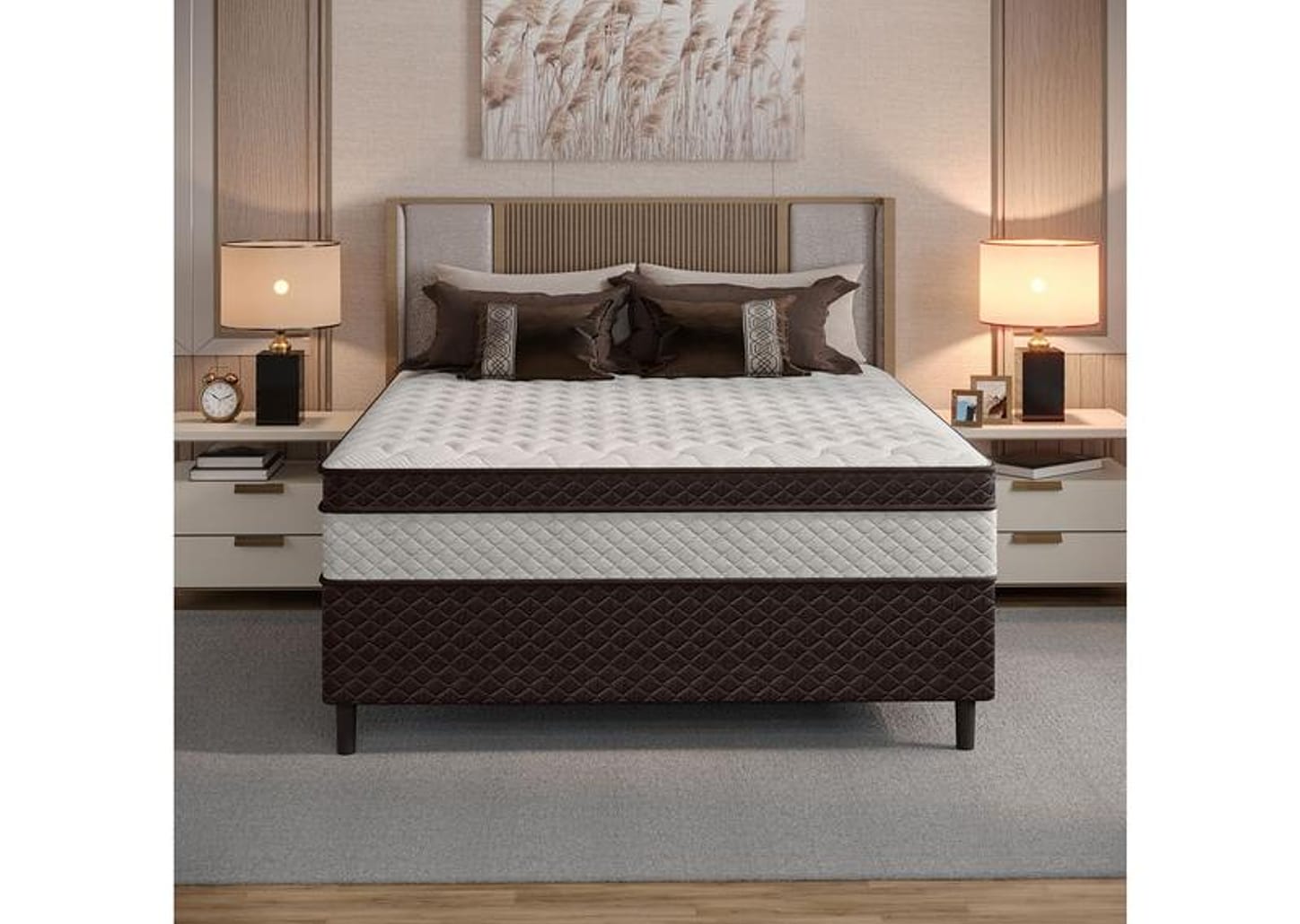 Cama Box Casal Umaflex 52x138x188cm Manu