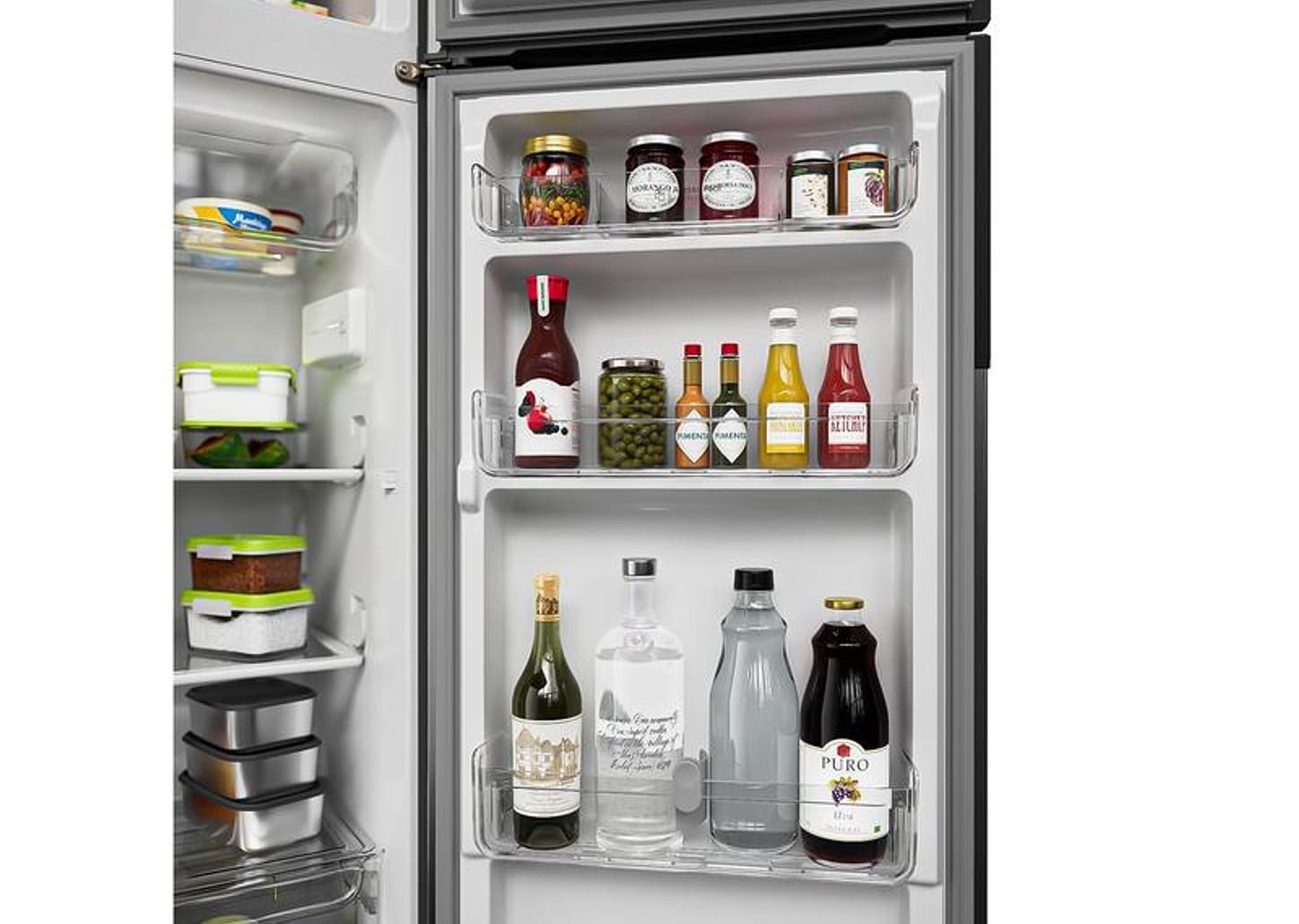 Geladeira/Refrigerador Consul Smart Frost Free Inox Duplex 377L CRM44MKANA