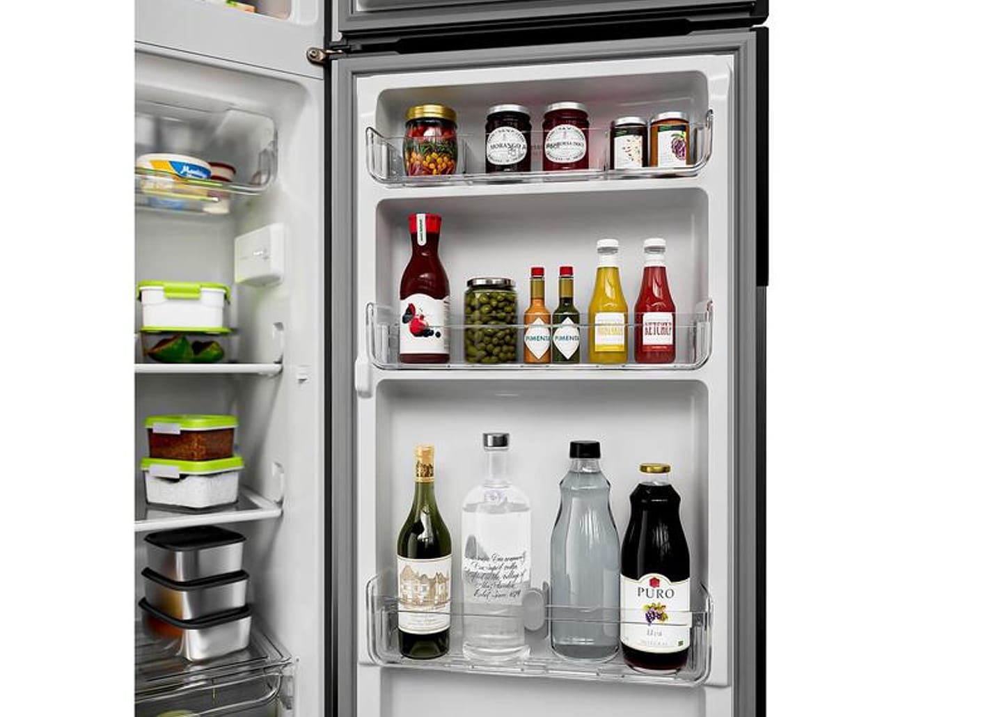 Geladeira/Refrigerador Consul Smart Frost Free Inox Duplex 377L CRM44MKANA