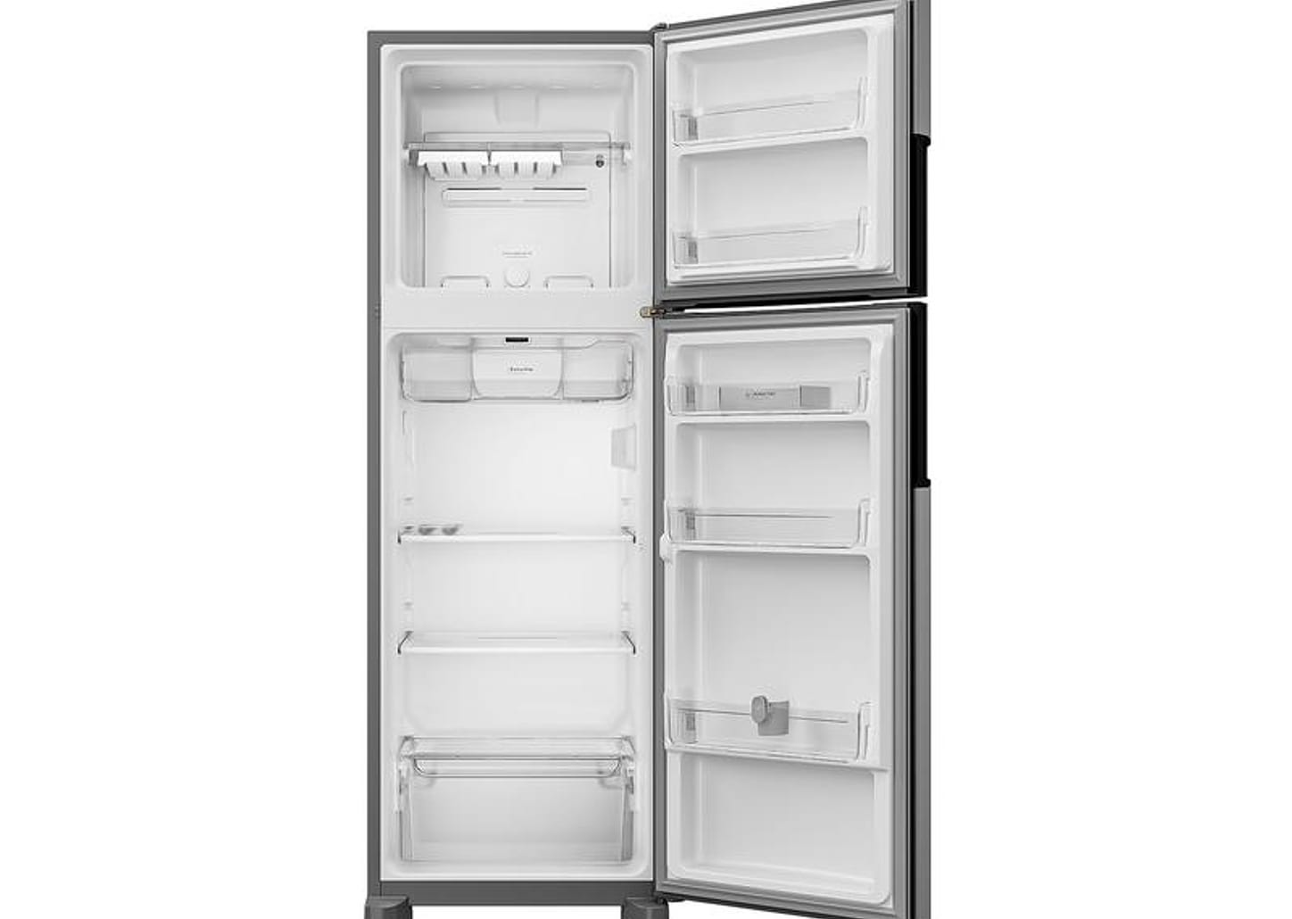 Geladeira/Refrigerador Consul Smart Frost Free Inox Duplex 377L CRM44MKANA