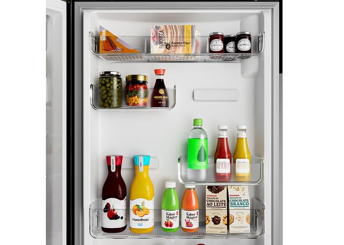 Geladeira/Refrigerador Consul Frost Free Inox Duplex 437L CRM53MK