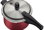 Panela de Pressão Tramontina 4,5L Fechamento Externo Vermelho Vancouver Effect