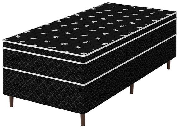 Cama Box Casal Umaflex de Mola Ensacada 88x52x188cm Carol Plus Euro