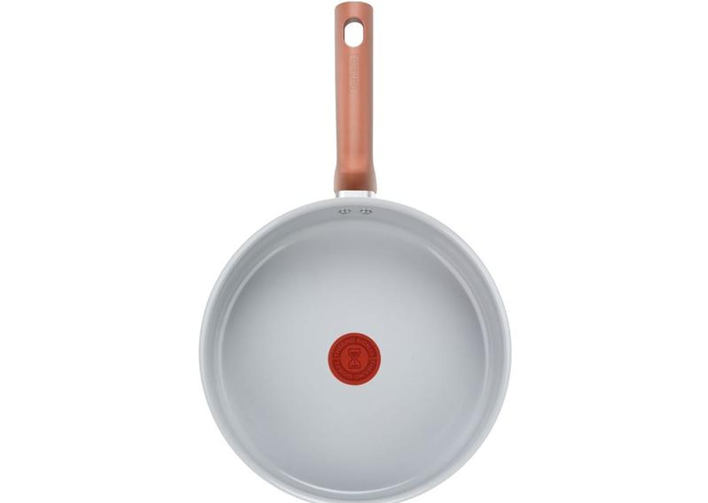 Jogo de Panelas Rochedo Cerâmico de Alumínio Rose Gold Fundo Triplo 5 Peças Ceramic