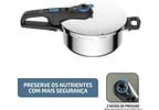 Panela de Pressão Rochedo Inox 4L Fechamento Externo Trendy